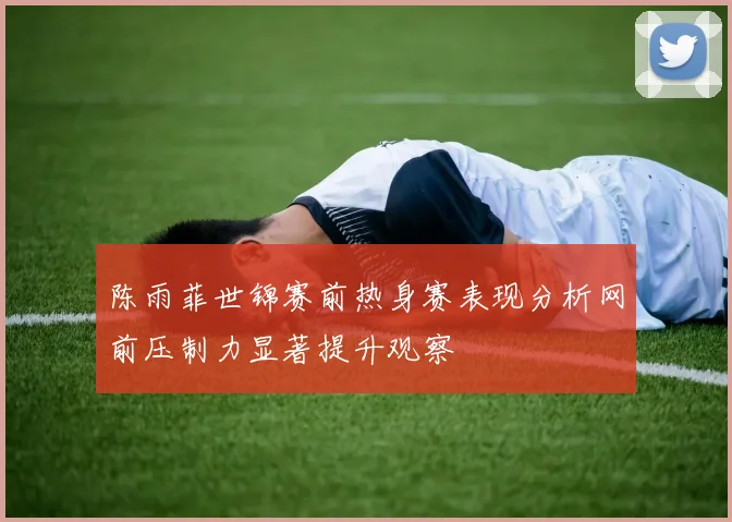 陈雨菲世锦赛前热身赛表现分析网前压制力显著提升观察